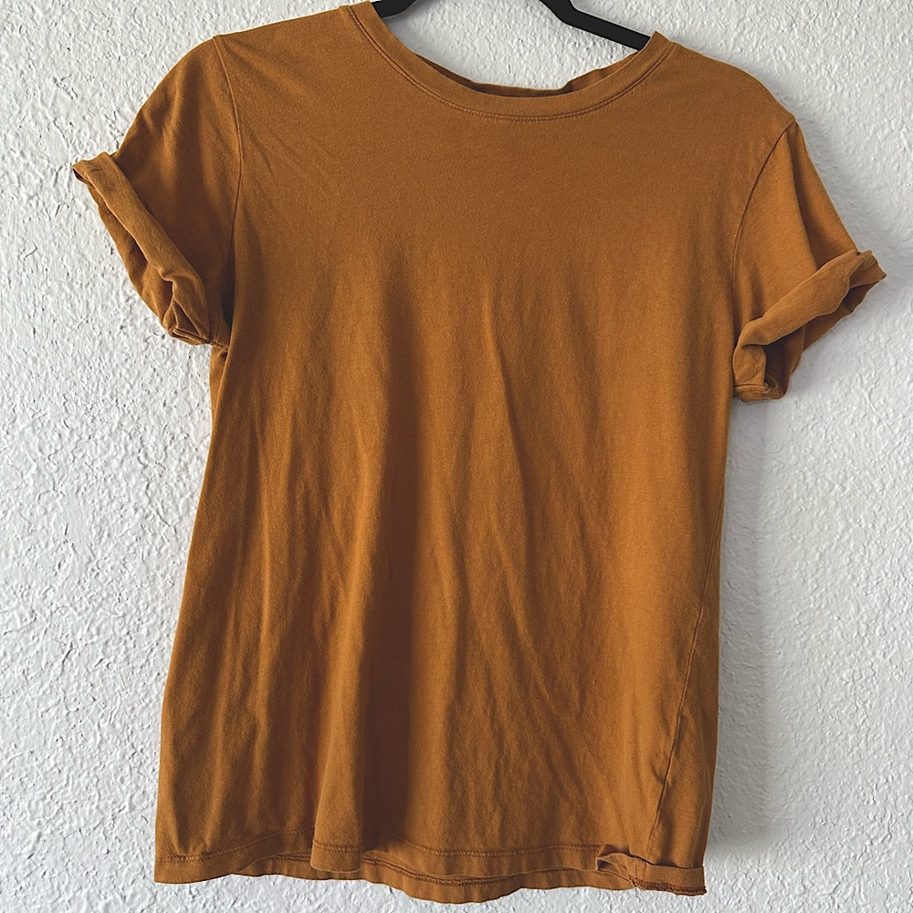Forever 21 T-Shirt with Rolled Sleeves